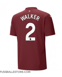 Günstige Manchester City Kyle Walker #2 3rd trikot 2024-25 Kurzarm